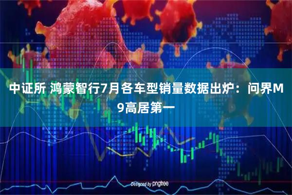 中证所 鸿蒙智行7月各车型销量数据出炉:问界M9高居第一